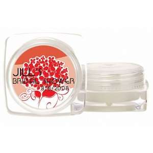 Wedding Favors Red Bouquet Design Personalized Large Lip Balm Pot with 