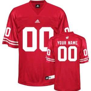   Youth Football Jersey Youth Red adidas Customizable Replica Football