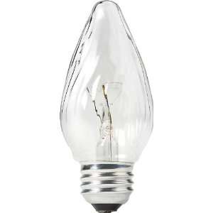 60 Watt F15 Philips DuraMax Clear Long Life Flame Candelabra Bulb
