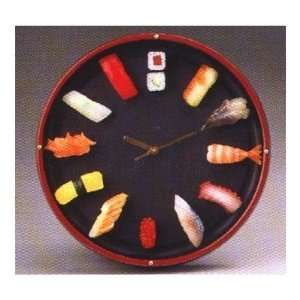  Large Sushi Clock #TSC 1