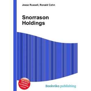  Snorrason Holdings Ronald Cohn Jesse Russell Books