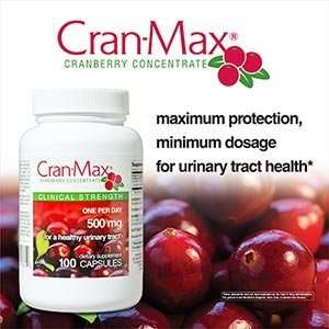  Cran Max Clinical Strength 500 Mg Cranberry Concentrate 