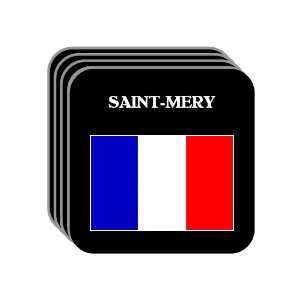  France   SAINT MERY Set of 4 Mini Mousepad Coasters 