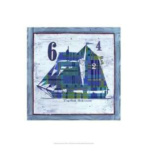  Top Sail Schooner by Geoff Allen. Size 12.00 X 12.00 Art 
