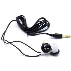  Bandai Stereo Bear Earphones Earbuds, Black Electronics