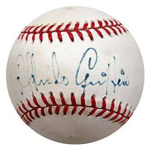  Alfredo Griffen Autographed / Signed Baseball Everything 