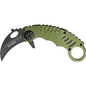  2 Tac Force Tiger Claw Spring Assisted Opening Karambit 