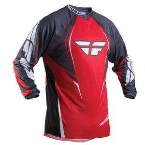    Fly Racing F 16 Jersey   2009   2X Large/Red/Steel Automotive