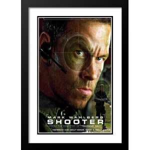 Shooter 20x26 Framed and Double Matted Movie Poster   Style H   2007