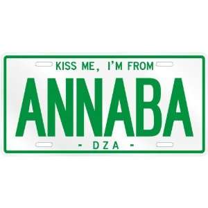 NEW  KISS ME , I AM FROM ANNABA  ALGERIA LICENSE PLATE 