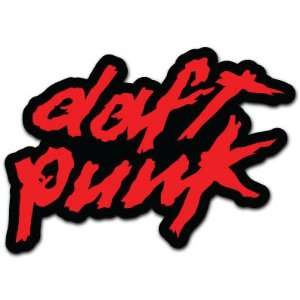  Daft Punk Band Music Car Bumper Decal Sticker 5x3.5 