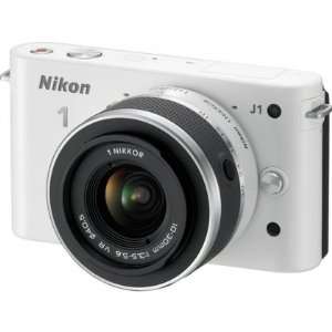  Nikon 1 J1 Mirrorless Digital Camera with 10 30mm VR Zoom 