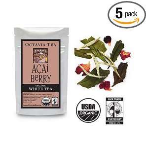 Octavia AÇAI BERRY organic white tea (sample) [5 PACK]  