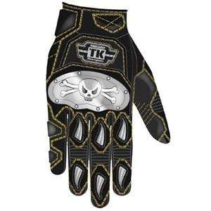  Teknic X Ray Gloves   Medium/Black/Silver Automotive