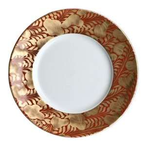  J.L. Coquet Trois Ors Red Salad / Dessert Plate 8.5 in 