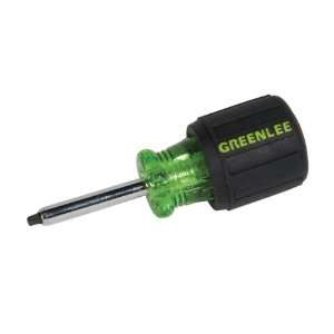 Greenlee 0353 32C Square Recess Tip Stubby Driver #1 x 1 1 