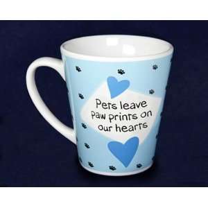   Leave Paw Prints Coffee Mug   Animal Causes (RETAIL)