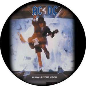  AC/DC Blow Up Video Button B 0529 Toys & Games