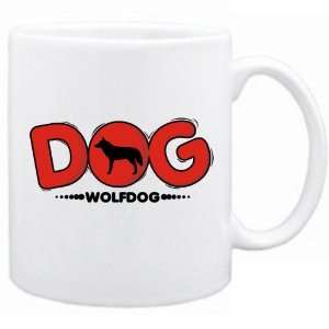  New  Wolfdog / Silhouette   Dog  Mug Dog