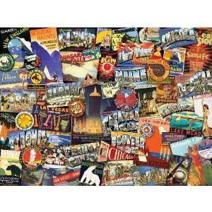  Road Trip USA   1000 Pieces Jigsaw Puzzle By Ravensburger 