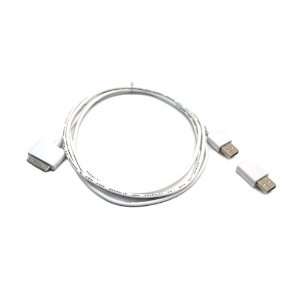   ft)iPhone / iPod / Ipad Charge and Sync Cable + Ipad Charging Adapter