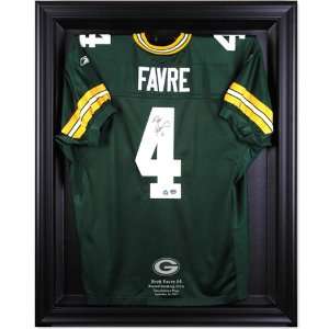   Packers Brett Favre Record Breaker Black Framed Jersey Display Case