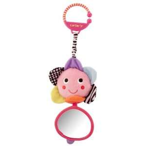  Carters Tag Along Flower Mirror Ball Attachable Baby