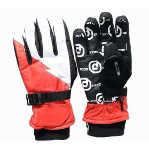  Defcon White Lightening Gloves  Silo White / Infra Red 