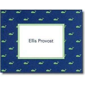   Note Personalized Stationery   Blue Whale