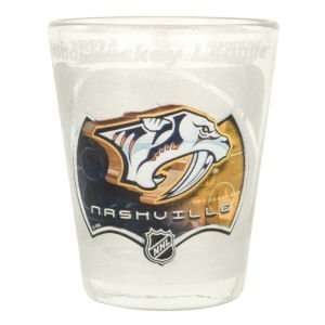  Nashville Predators 3D Wrap Shotglass 