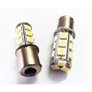  2PCS BA15S LED Head Lamp Bulbs 18 SMD 5050 LED Light Bulb 12 Volt 