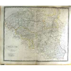  BOXING MATCH JEM MACE SPORT BELGIUM MAP EUROPE PRINT