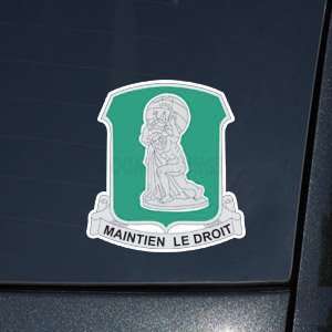  Army 122nd Support Battalion 3 DECAL Automotive