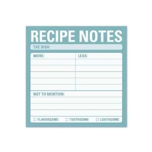 Knock Knock 12429 Sticky Recipe Notes