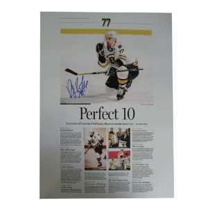  Sports Images Boston Bruins Ray Bourque Autographed Boston 