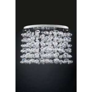 Bubbles Fifteen Light Pendant in Polished Chrome Size 26 H x 34 W x 