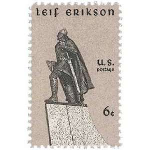  #1359   1968 6c Leif Erikson U. S. Postage Stamp Plate 
