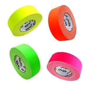  Pro 139 2 x 60 yards Fluorescent Duct Tape Rainbow Pack 