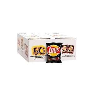 Lays Potato Chips, KC Masterpiece BarBQ, 1 oz, 50 Count (Pack of 2 