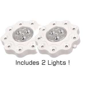  Set of 2 Magnetic Tap Lights  Add Light Anywhere 12 LED 