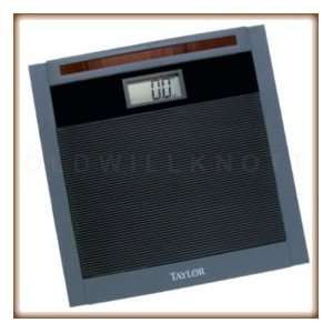  Taylor 8114 Green Living Electronic Solar Powered Scale 