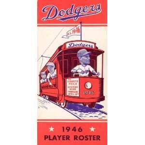  1946 Brooklyn Dodgers Player Roster
