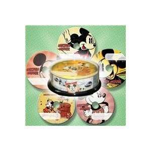  Disney Retro 25 Pack 16X DVD R Spindle Electronics