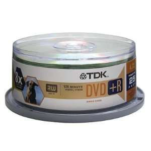  DVD+R 16X 25 Pk Electronics