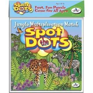  Spot The Dots Multiplication Puzzle Game Toys & Games