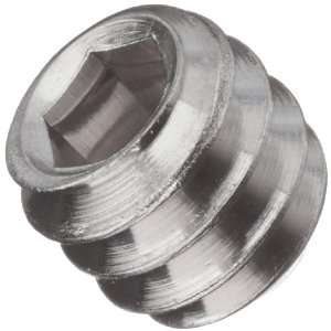 18 8 Stainless Steel Set Screw, Hex Socket Drive, Flat Point, #10 24 