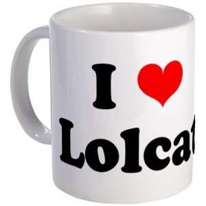 Heart Love Lolcats Internet Mug by   Kitchen 