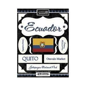   Customs   World Collection   Ecuador   Cardstock Stickers   Discover
