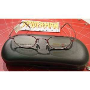  NEW Spiderman Amazing Red Eyeglass Frame With Case Health 