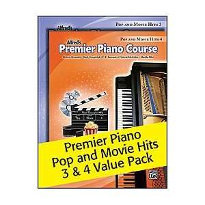  Premier Piano Pop and Movie Hits Value Pack 3  4 Musical 
